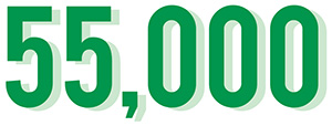 The Allpoint ATM network has over 55,000 locations.