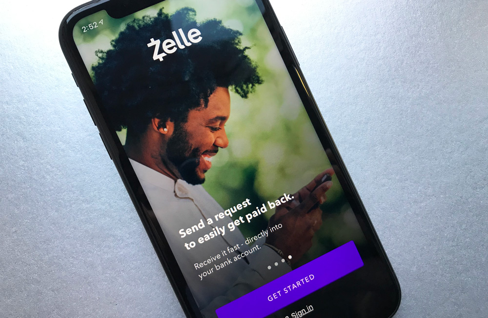 zelle app on mobile device